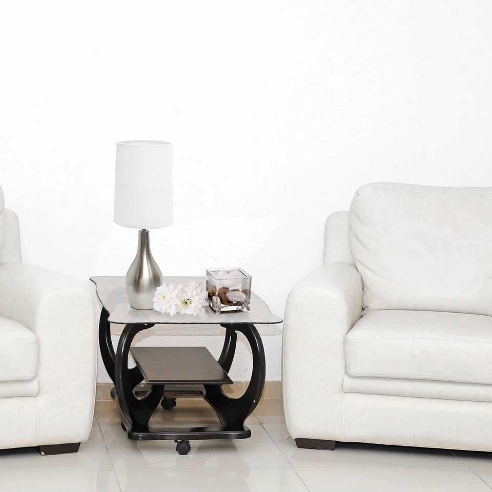 LT3303-BSN Lámpara de Mesa 1 Luz Lágrima, Níquel Cepillado, 7 x 7 x 19,5 Foto 3 de 4