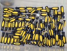 100x Stanley 60-002 Phillips #2 Screwdriver 4&rdquo; Shaft &ndash; Durable & Precision Tip