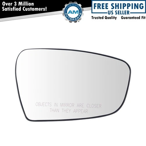 Exterior Mirror Glass Power RH Passenger Side for Kia Forte Sedan Forte5 New