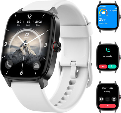 Smart Watch 1.85'' HD - Bluetooth Call & AI Voice, Heart Rate SpO2 Sleep Monitor,