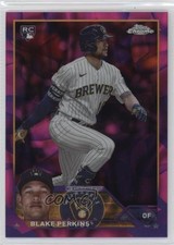 2023 Chrome Update Magenta & Purple Lava Lamp Refractor /299 Blake Perkins 0s53