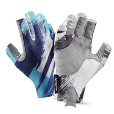 UPF 50 Fingerless Fishing Gloves UV Protection Fishing Sun Gloves for Men Women