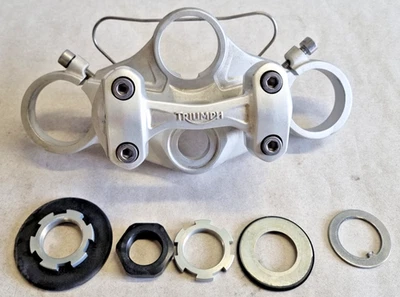 Obere Gabelbrücke upper yoke clamp T2041212 Triumph Street Triple 675 13-16 - Bild 1 von 4
