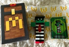 2025 McDonald's Minecraft Adult Happy Meal TOYS or Set USA CODES  USA SELLER 