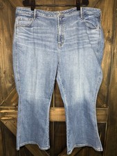 Old Navy Vintage Cropped Flare Women  s Size 24 Jeans w/ Secret Smooth Pockets