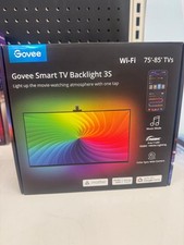 Govee Smart TV Backlight 3S WiFi RGBIC LED Lights 75-85” Camera Sync Alexa Googl