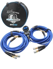 4 Tire Inflation Deflation System, 1/4 Inch x 13FT Hybrid Air Hose, Heavy Dut...
