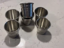 Just A Thimble Full Vintage Shot-Glasses Set Of 6 Willam Adams