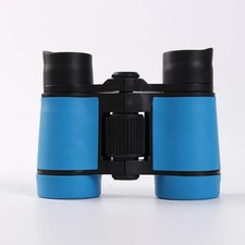 4 30mm Kids Telescope Colorful Rubber Handle Anti-slip Kids Toy; Dual-body Teles
