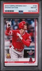 SHOHEI OHTANI 2019 TOPPS OPENING DAY #100 RC CUP PSA 8
