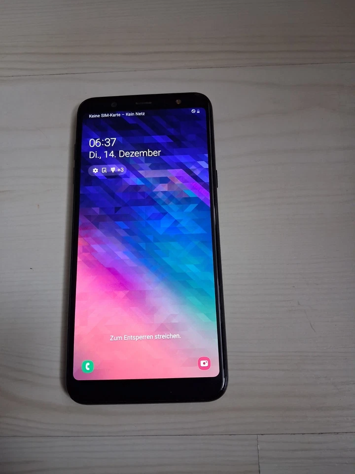 Samsung Galaxy A6 Plus - 32GB - Black (Ohne Simlock) (Dual SIM) - Bild 3 von 4