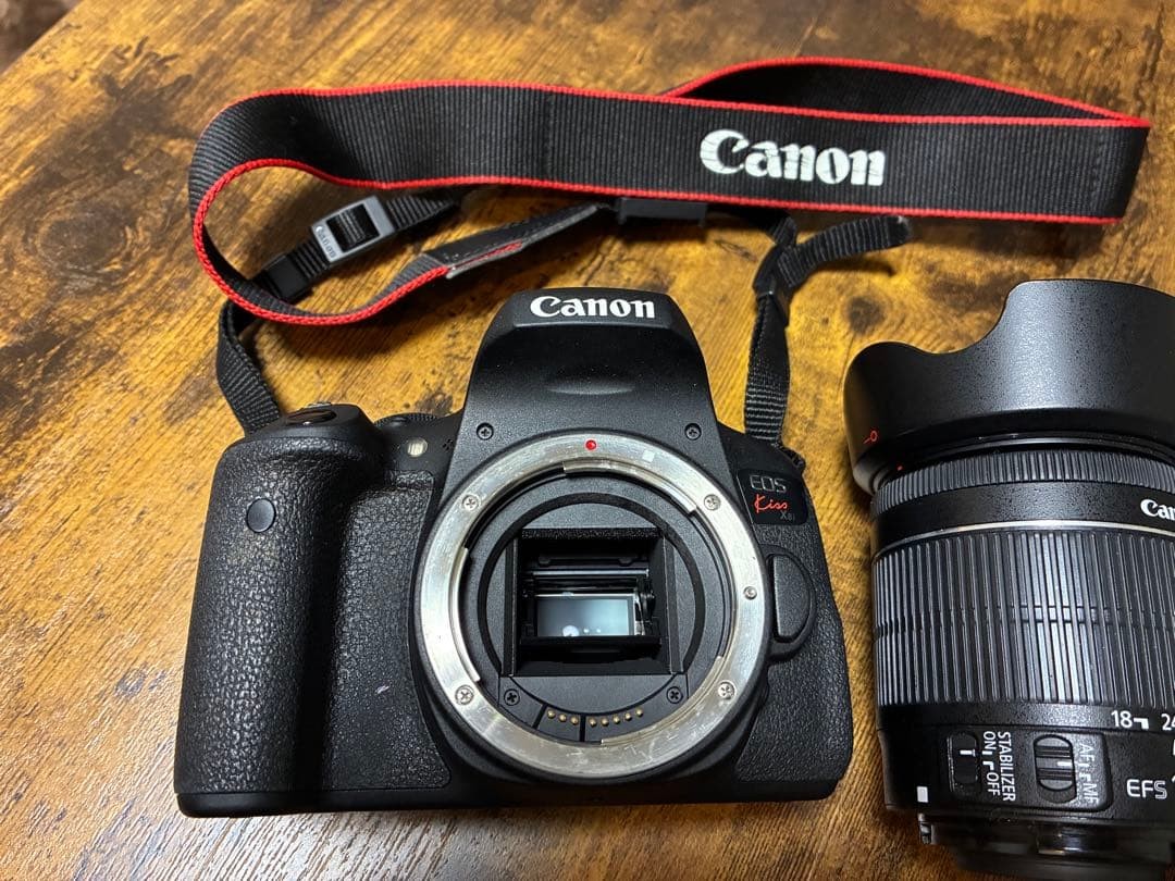 EOS Canon Kiss 18-55mm X8i EFS 55-250mm EF-S with Camera x8i 0