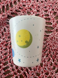 Pillowfort Target Space Theme Cups Melamine Stars Saturn Moon