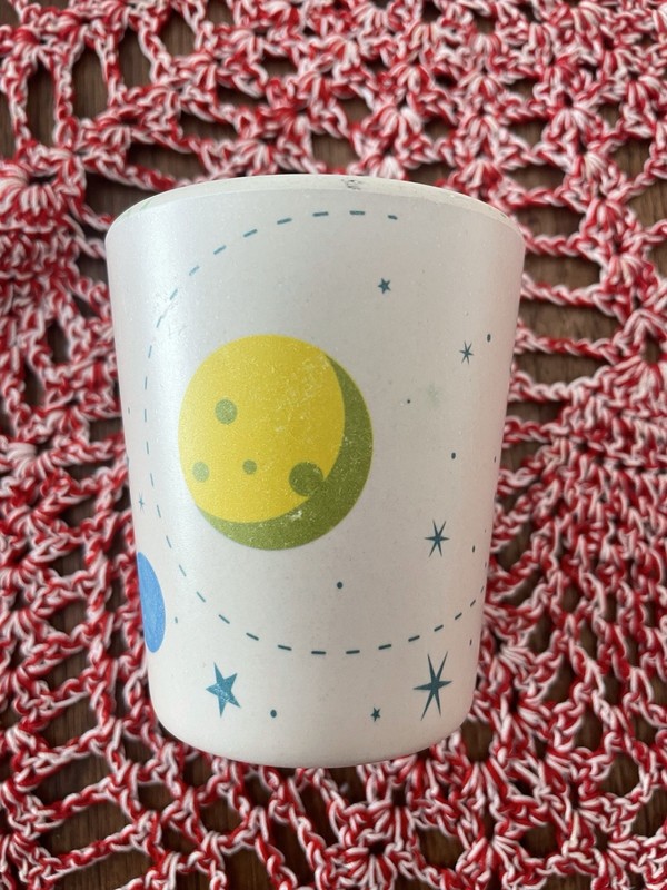 Pillowfort Target Space Theme Cups Melamine Stars Saturn Moon