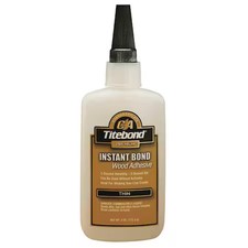 Titebond 6202 Instant Wood Adhesive, Thin, 4 Oz, Clear