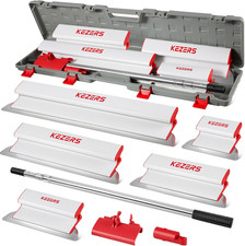 Drywall Skimming Blade Set with Portable Case | 7&rdquo;,10&rdquo; ,14&rdquo;,16&rdquo;& 24&rdquo; Stainless S