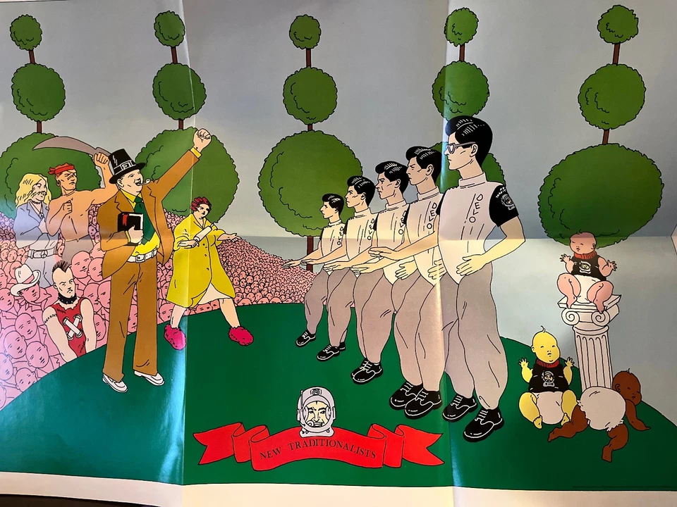 DEVO - New Traditionalists (w/Poster & 7" Single) - 12" Vinyl Record LP - EX - Image 4 of 4