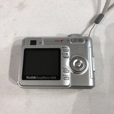 Kodak EasyShare C533 5.0MP Digital Camera - Silver for sale online