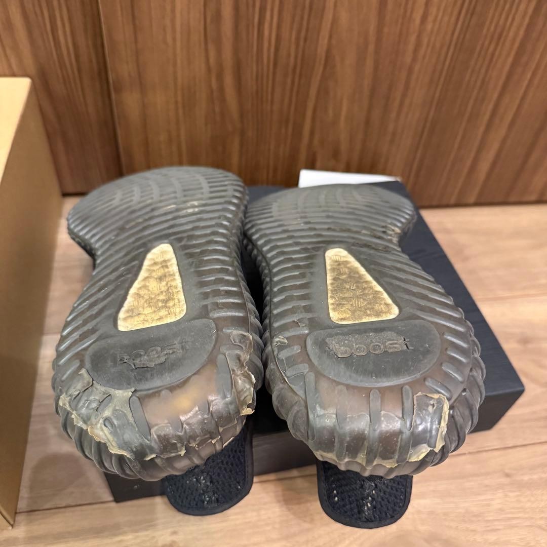 adidas Yeezy Boost 350 V2 Core Black Green 26.5cm Used sneakers thumbnail 9