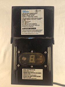 Malibu TDC Power PTST-30012 12V AC Low Voltage Transformer 300W, 3000-0300-30