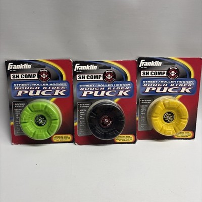 3 - Franklin Street Roller Hockey Pucks SH Comp. Rough Rider Pucks