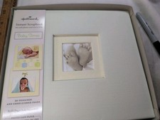 Hallmark Baby Times Instant Scrapbook Album 10x 8 Photo Memories Infant New Born