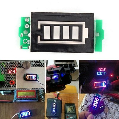Li-ion 4S 16.8V 4 Block Lithium Power Module Battery Capacity LED Display Tester