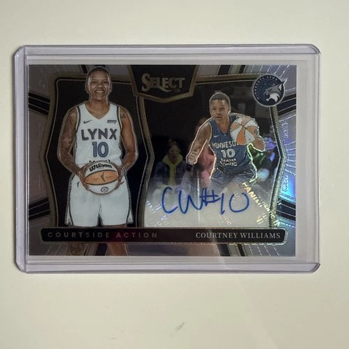 Panini 2025 Select WNBA Prizm Courtside Action Courtney Williams Auto CAS-CW
