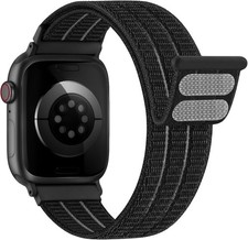 Nylon Sport Loop for Apple Watch Bands 40mm 41mm 38mm 42mm 44mm 46 45 49 mm