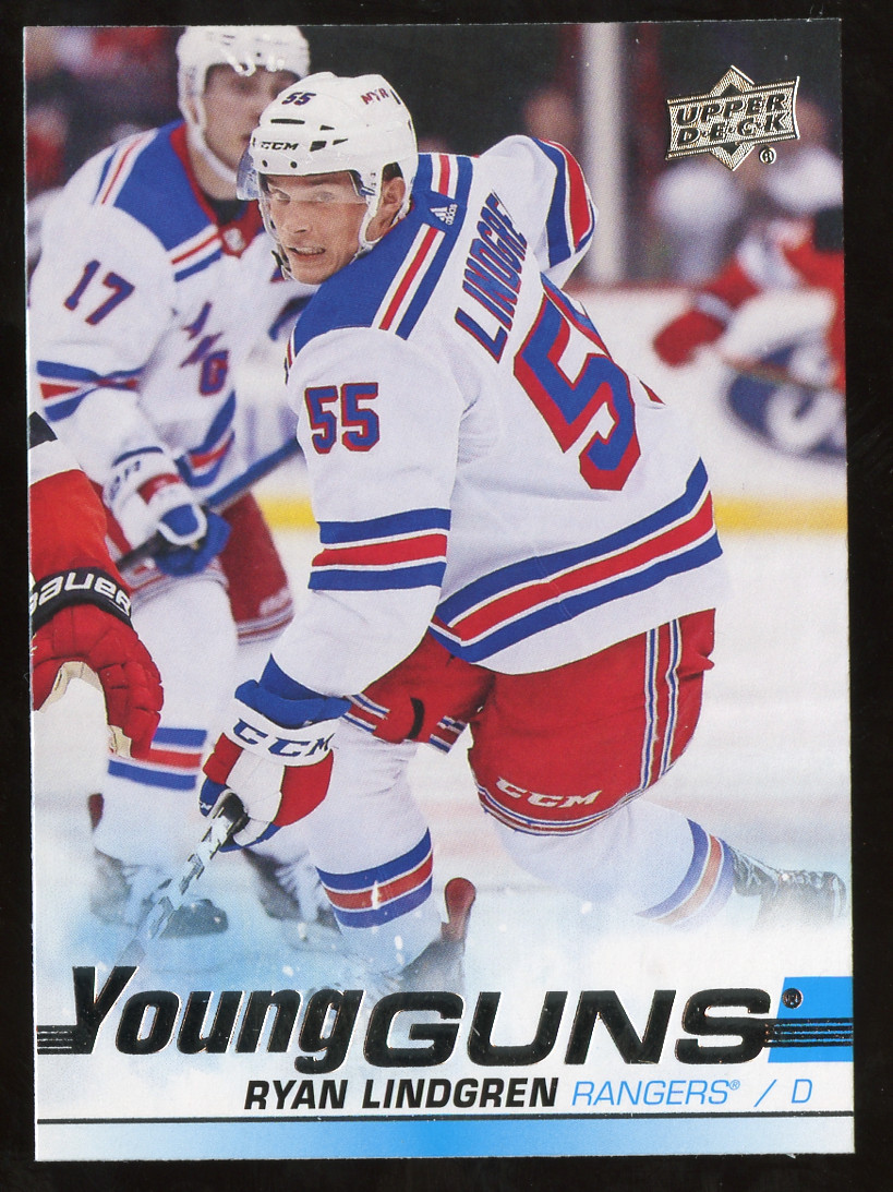 2019-20 Upper Deck #459 Young Guns Ryan Lindgren RC