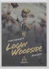 2018 Panini Luminance Rookie Gold Luminance Logan Woodside #161 no9