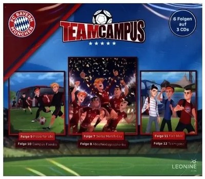FC Bayern - Team Campus (Fußball) Hörspielbox.Box.2,3 Audio-CD | Audio-CD | 2023