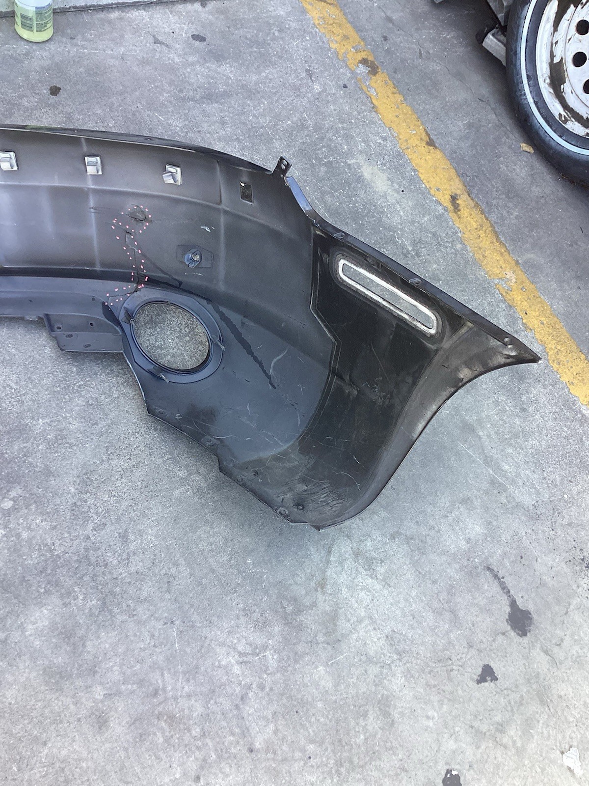 2010-2011-2012-2013-2014-2015 ASTON MARTIN RAPIDE S REAR BUMPER USED OEM 