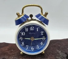 Vintage BLESSINGS West Germany Travel  Alarm Clock WORKING