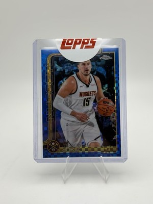 2025-26 Topps Chrome - Nikola Jokić #25 Blue X-Fractor
