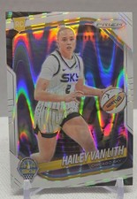 2025 Panini Prizm WNBA - Hailey Van Lith #2 White Seismic Prizm (RC)