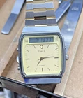 Vintage 1985 Men’s Timex Q Analog Digital Watch - Original and not the reissue
