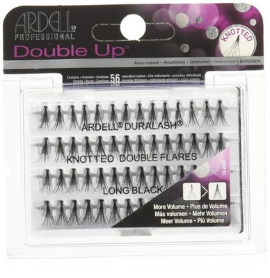 Double Up Individuals Knotted Long Black