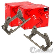 2X TRW BREMSSATTEL HALTER TRÄGER HINTEN LINKS RECHTS VORNE PASSEND FÜR AUDI A6