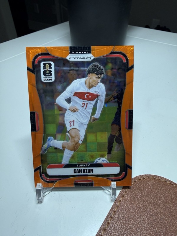 2026 Prizm FIFA World Cup CAN UZUN Orange Pandora 148/215 #490
