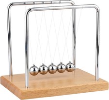 Newton's Cradle Balance Balls Fascinating Physics Gadget for Home and Office 7 B