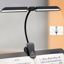 Vekkia Folding Music Stand Light - Portable 42 - Led Rechargeable, Super - Br...