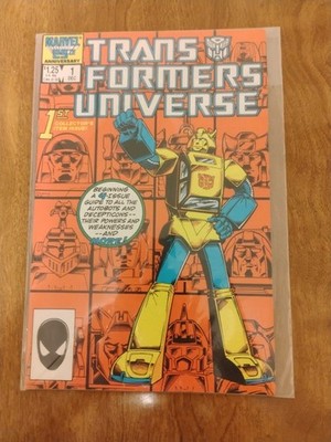 Marvel 25th Anniversary Transformers  Universe 1st Collections Issue Dec. 1