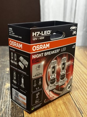 OSRAM Night Breaker LED SPEED H7-6000K-SET (2 Stück) Neu & versiegelt