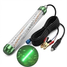 50W Underwater Green Fishing Light Max Powe 12V100W Fish Attracting Light for...