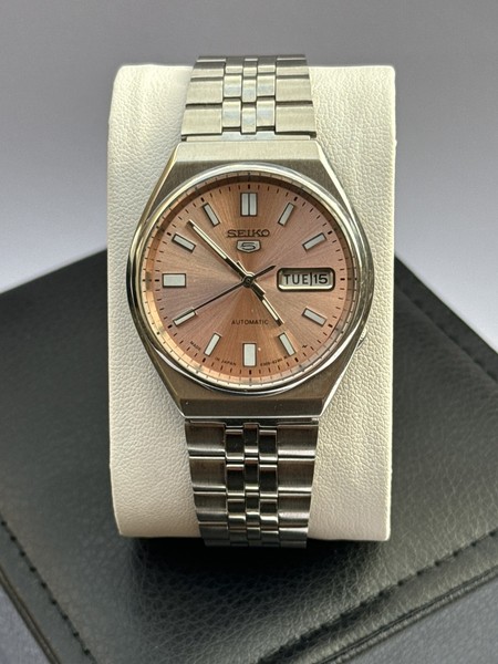 Reloj automático vintage Seiko 5 para hombre, 6309, día/fecha