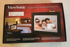 ViewSonic 10'' Digital Photo Frame with Internal Memory VFD1027w-11