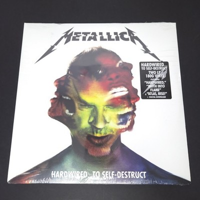 Metallica Hardwired to Self-Destruct Vinyl Record 2LP 180g Album Sealed New 