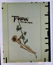 Tarzan the Ape Man (1981) 8x10" color transparency - rare - Studio poster art