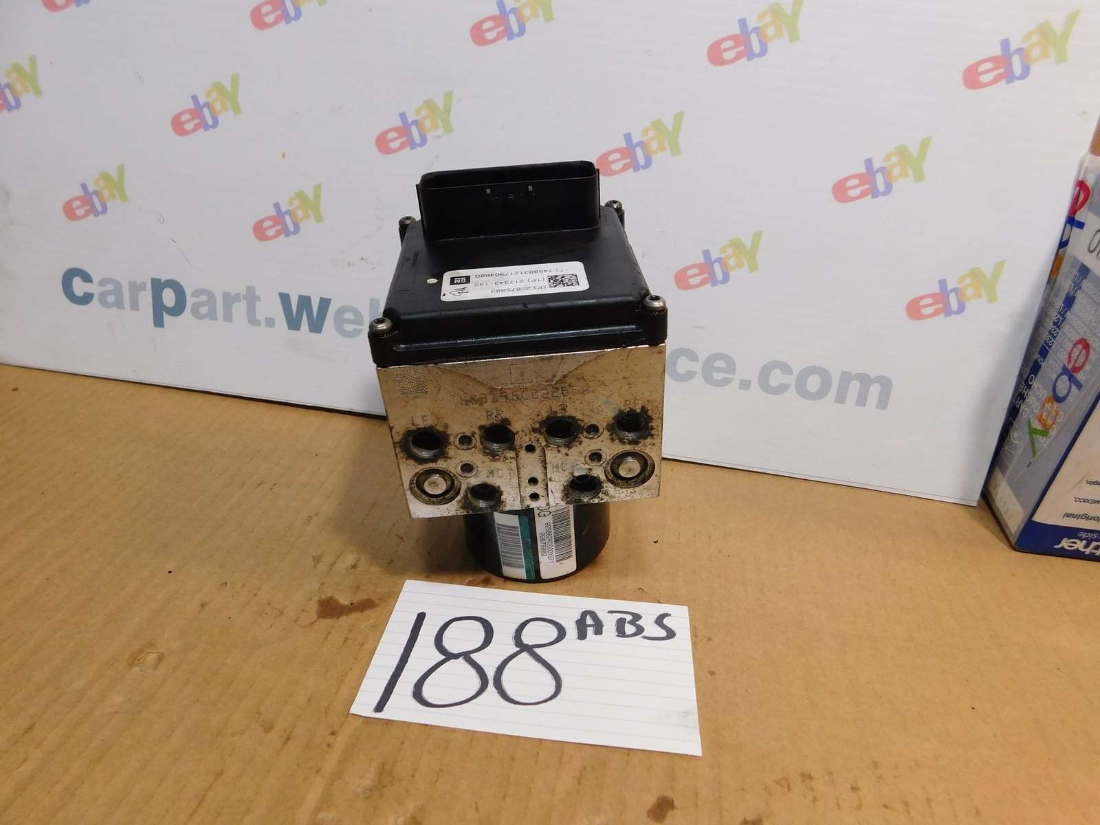 10 11 12 13 CADILLAC CTS ABS Unit PUMP USED Anti-lock Brake  Stock #188 ABS